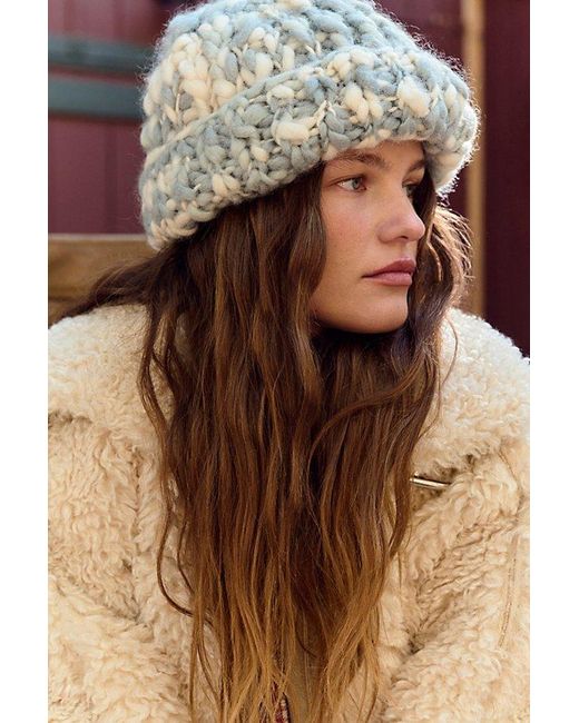 French Knot Chunky Woven Fisherman Hat By in Brown | Lyst UK display picture 1
