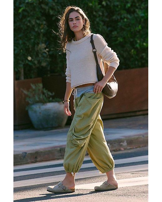 free-est Green Heather Pants By