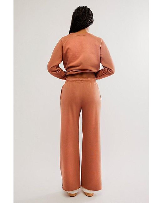 Richer Poorer Multicolor Recycled Fleece Wide-leg Trousers