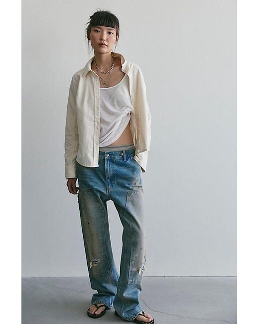 Free People Multicolor Emily Carpenter Jeans