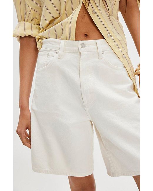 Agolde Natural Indra Shorts