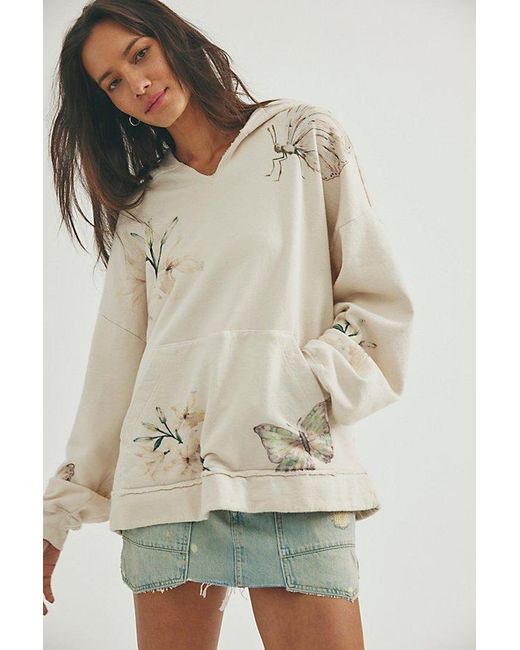 Free People Natural Fp X Juliet Johnstone Hoodie