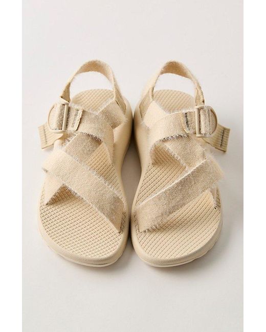 Chaco Natural Mega Z Classic Fuzzy Sandals