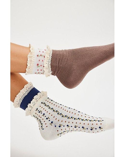 Free People Multicolor The Ultimate Sock Pack
