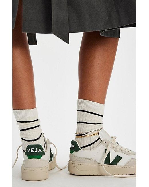 Veja Black V-90 Trainers Shoe