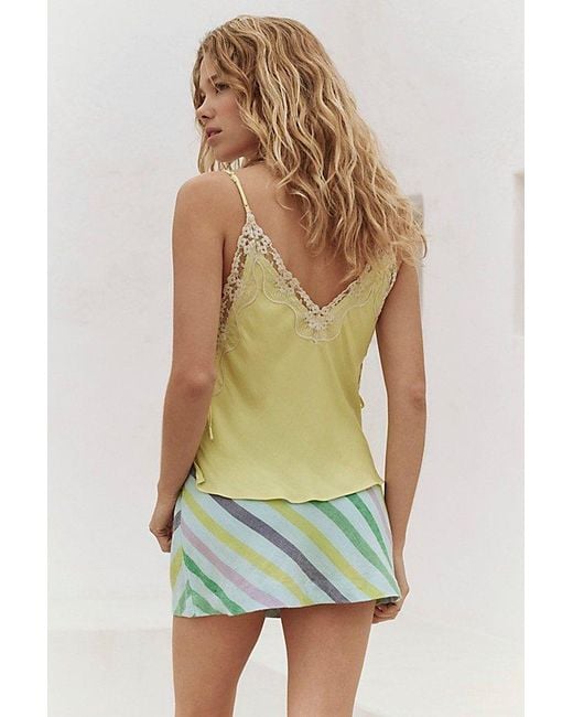free-est Multicolor My Little Micro Mini Stripe Skort By