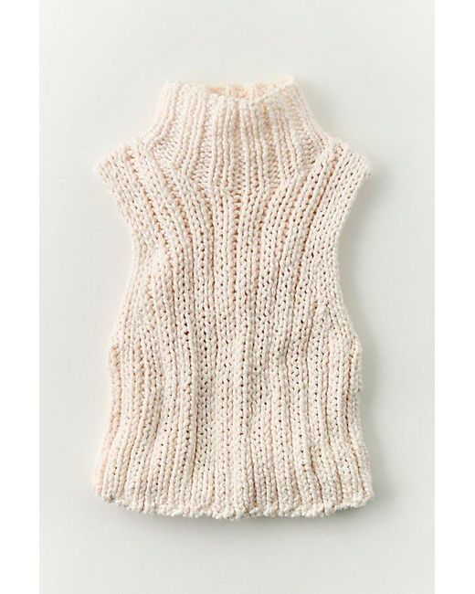 Free People Brown Lola Knit Tank Top