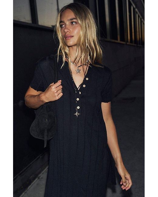 Free People Black Paloma Sweater Pant Set