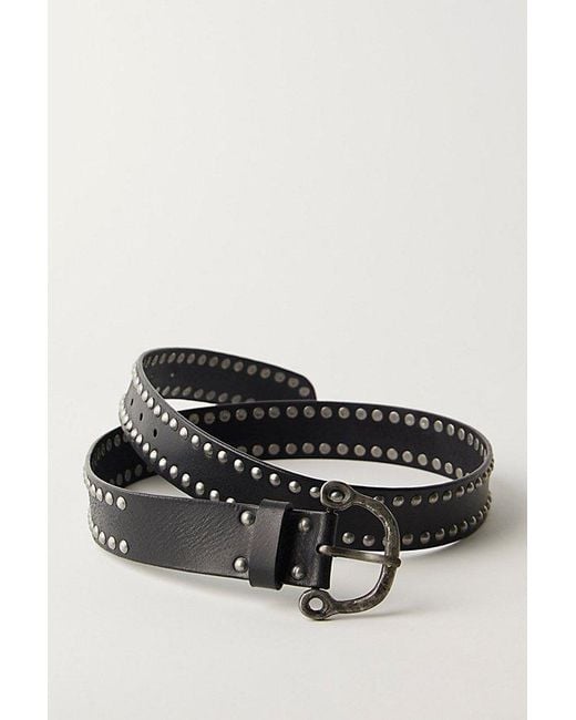 Free People Black Sparrow Stud Belt