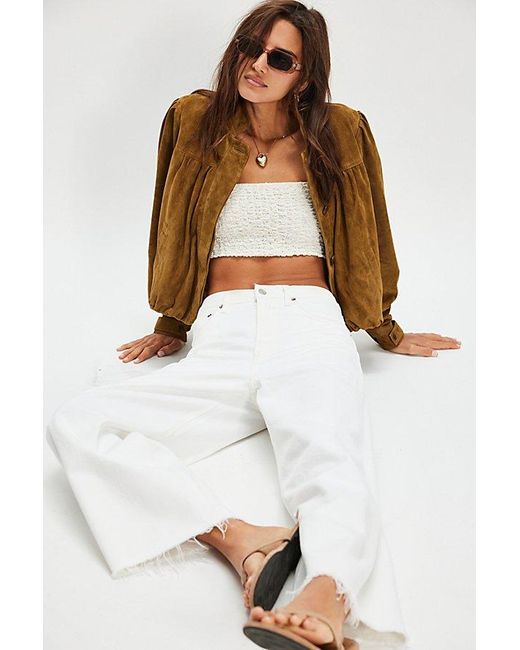 Agolde Multicolor Low Curve Fray Jeans