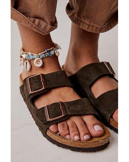 Birkenstock Brown Arizona Soft Footbed Sandals