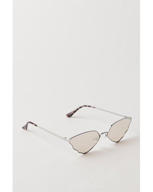 Free People Natural Little Wing Novelty Sunglasses