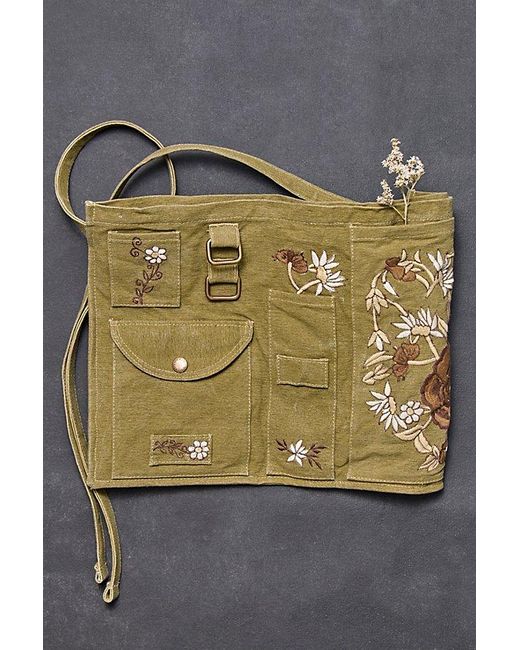 Free People Brown Limited Edition Apron Bag