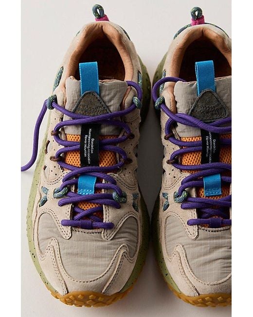 Flower Mountain Blue Yamabushi Uni Sneakers By