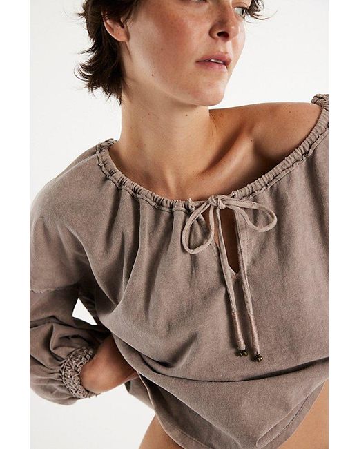 Free People Multicolor Lunar Tee