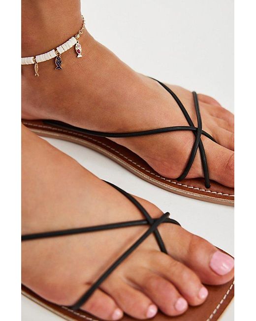 Matisse Blue Serenity Strappy Sandals By