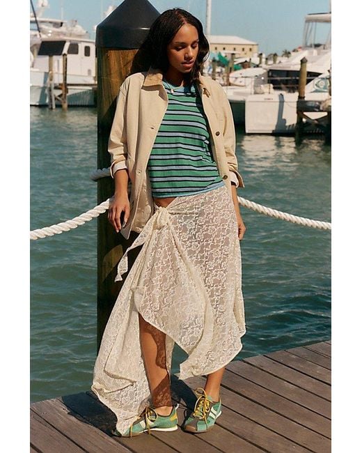 Free People Green Bali Lace Sarong