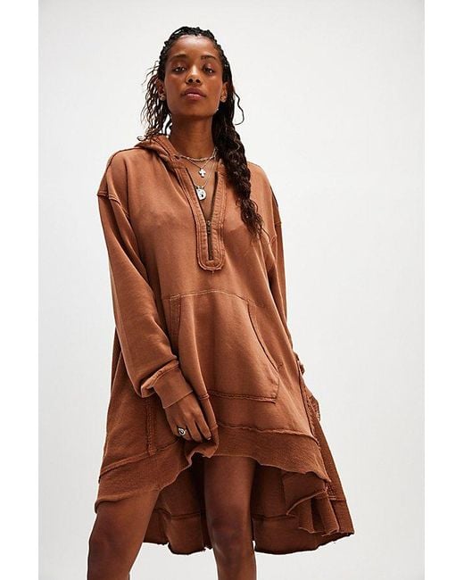 Free People Brown North Sweatshirt