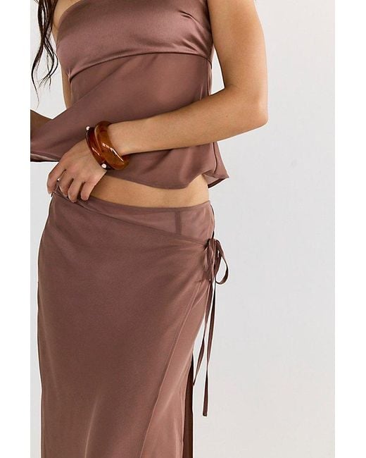 Ownley Brown Ricky Maxi Skirt Set