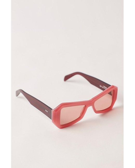 Free People Pink Retrosuperfuture Tempio Sunglasses