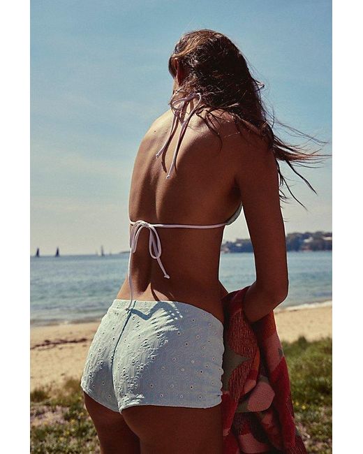 Free People Multicolor Free-Est Mika Triangle Bikini Top