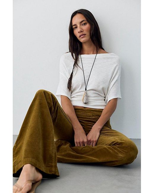 Free People Multicolor We The Free Walk The Line Cord Bootcut Pants