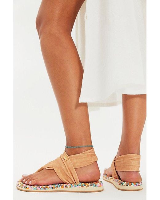Sanuk Natural X Free-Est Sling Bubblecush Sandals