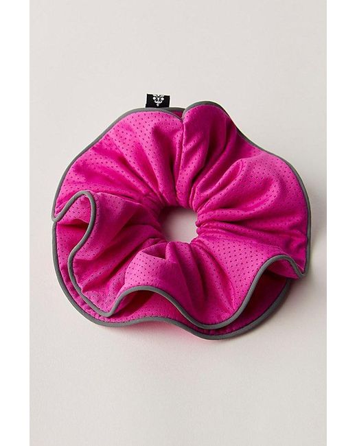 Fp Movement Pink Spotlight Super Reflective Scrunchie