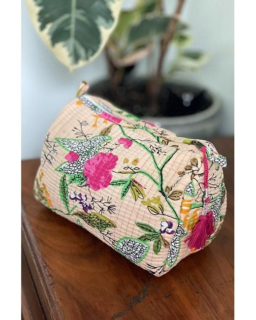 Be Deva Gray Vivan Cosmetic Bag