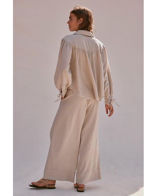 Free People Brown Dreamy Daze Set