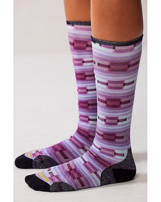 Smartwool Purple Flirt With Me Ski Socks