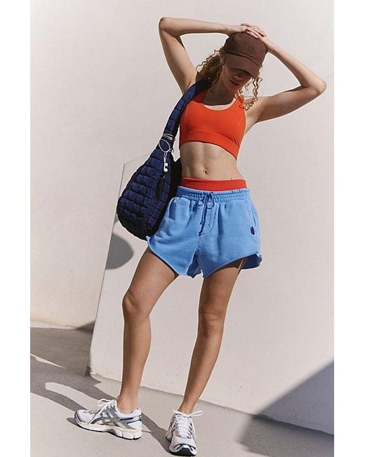 Fp Movement Blue Knockout Sweat Shorts
