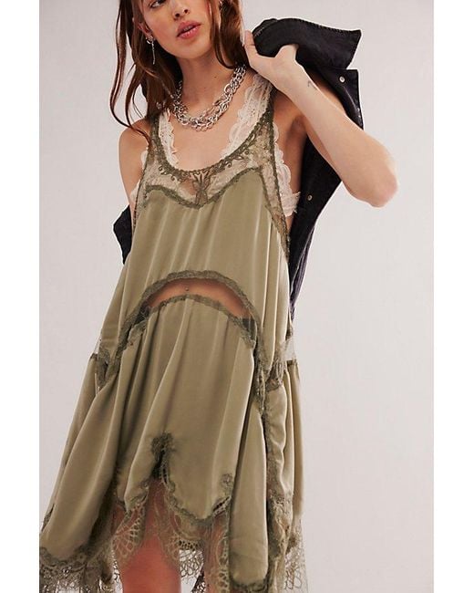 Intimately By Free People Brown Hearts On Fire Slip