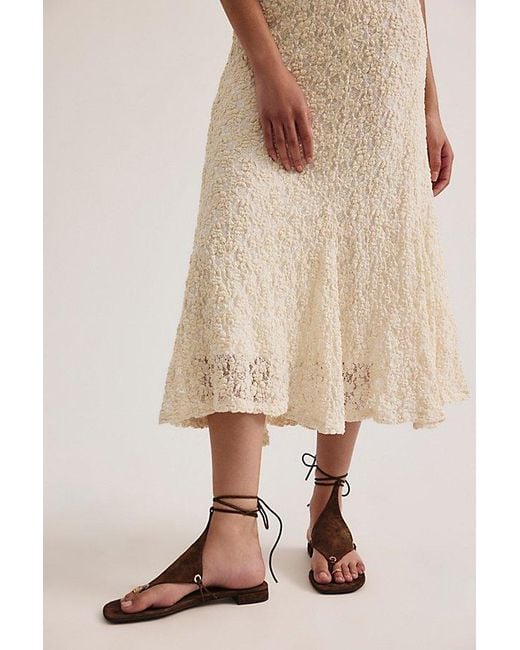 Jeffrey Campbell Brown Indio Wrap Sandals