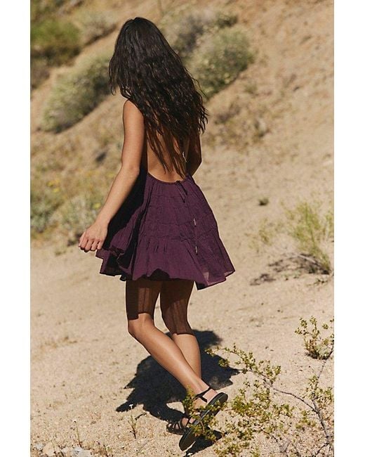 free-est Purple Zina Cotton Tunic