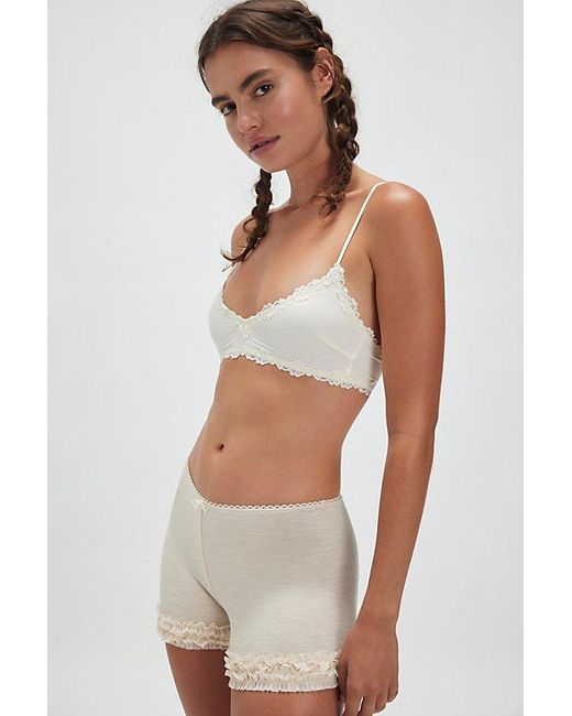 Free People Multicolor Little Bit Layering Shorts