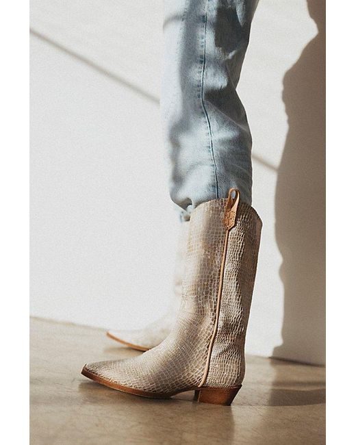 Free People Gray Montage Tall Boots