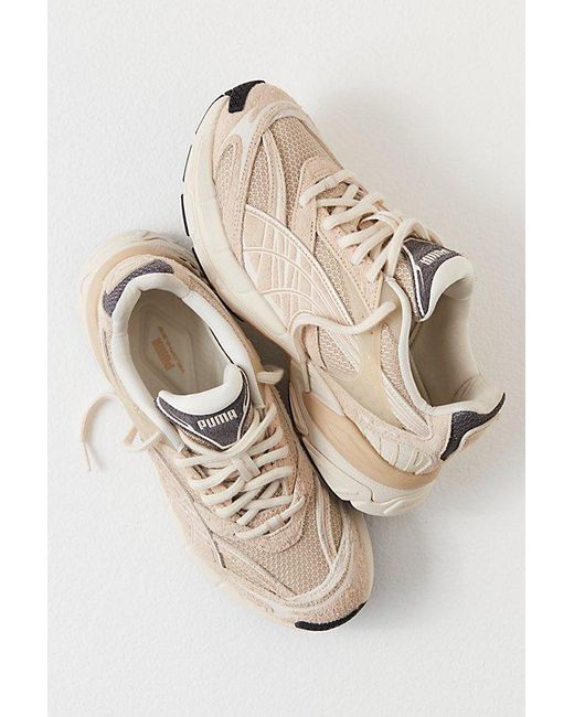PUMA Natural Velophasis Sneakers At Free People In Granola/alpine Snow, Size: Us 5 M