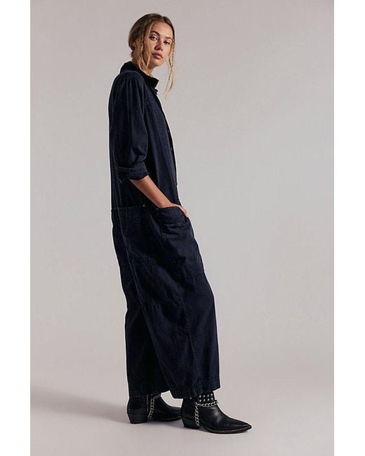 Free People Blue Margarita Jumpsuit