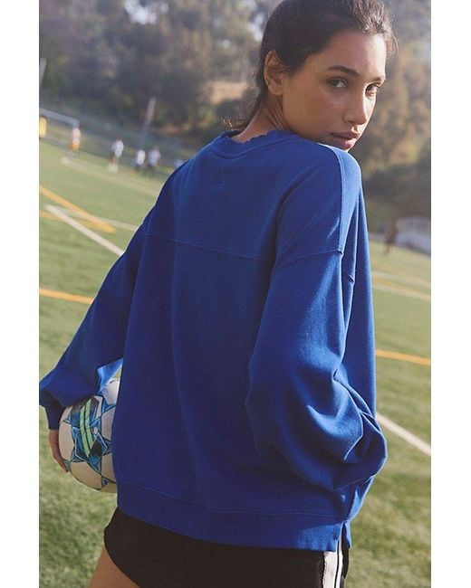 Fp Movement Blue All Star Solid Pullover