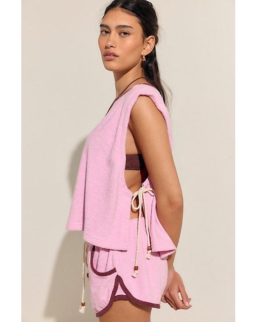 free-est Pink Josie Short Set By