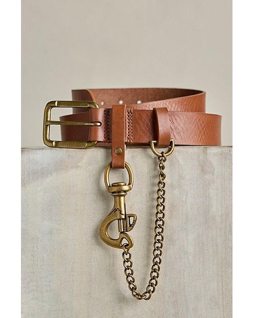 Free People Natural Prescott Keychain Belt
