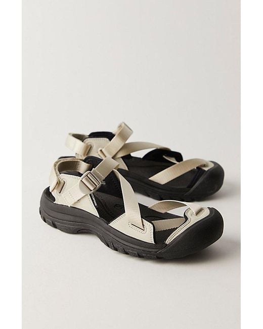 Keen Black Zerraport Ii Sandals