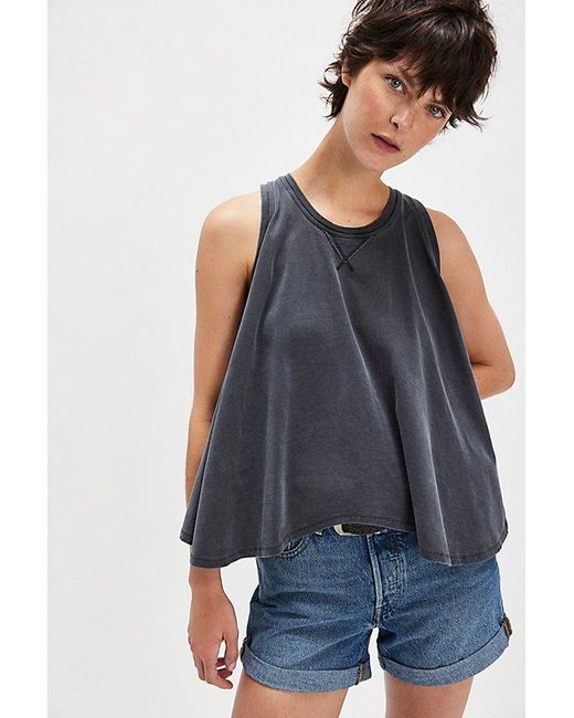 Free People Black Hialeah Tee