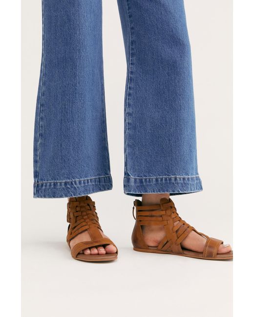 roan pearl gladiator sandals