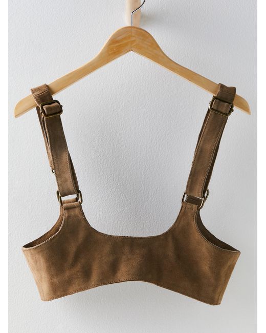 Free People Beacon Corset Harness in Gray | Lyst display picture 1