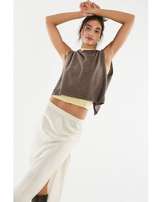 Free People Brown Laurel Vest