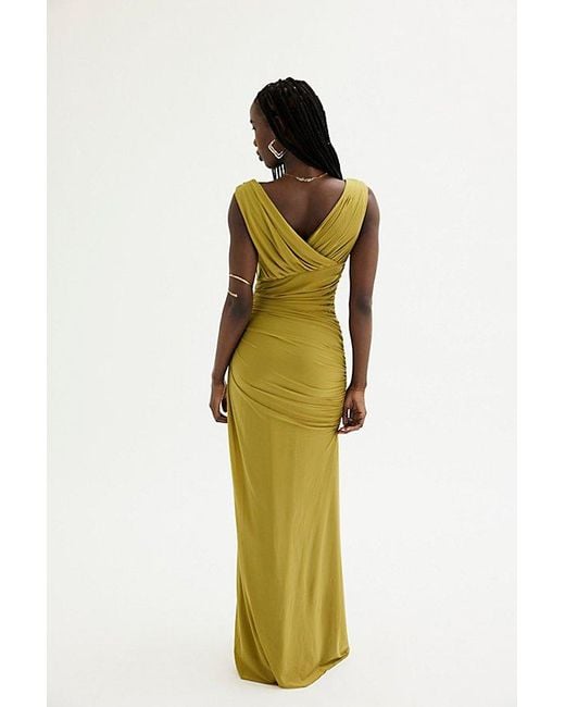 Ronny Kobo Yellow Sophia Dress