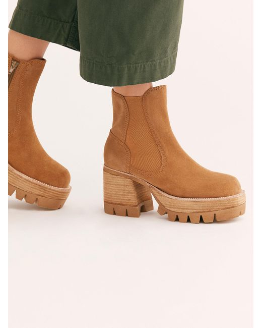 preston platform ankle boots