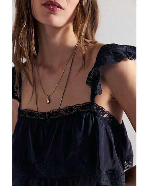Intimately By Free People Black How Sweet Is It Cami By
